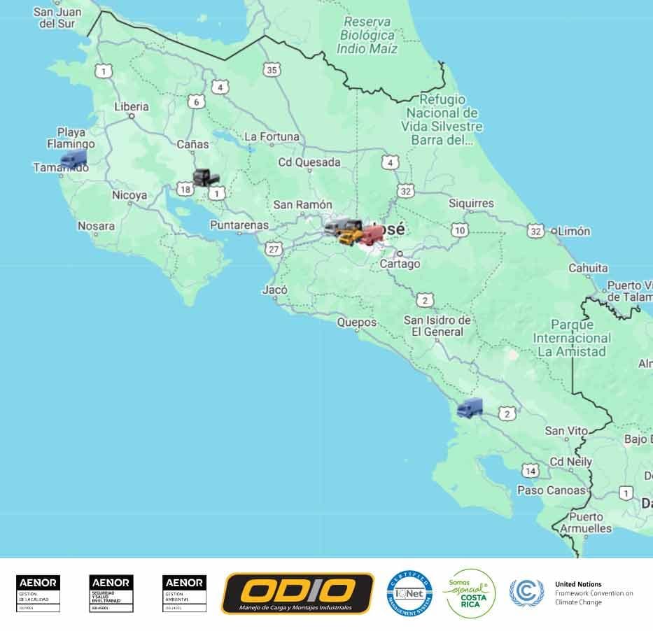 Hoy nuestros camiones están brindando servicios por todo el país 🙏🏻